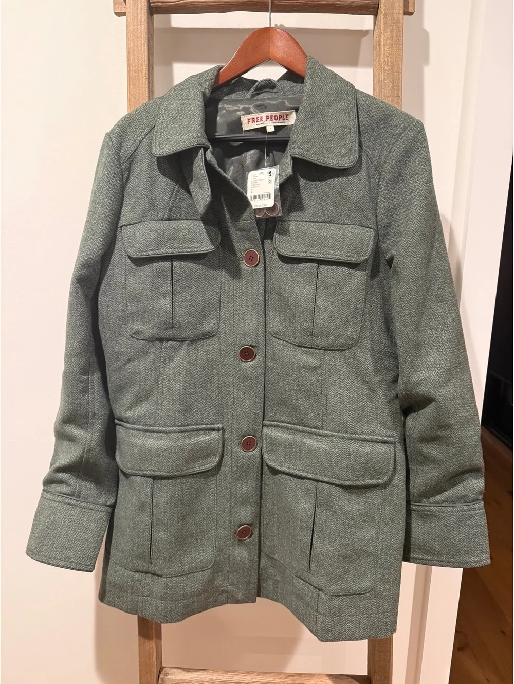 FREE PEOPLE Renaux Officer Jacket NWT